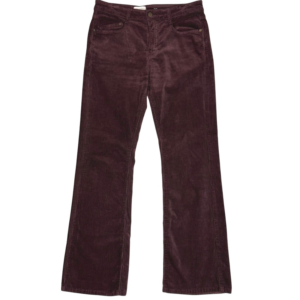 Pilcro Anthropologie Corduroy Pants Bootcut Boho Dark Academia Womens 29 Brown